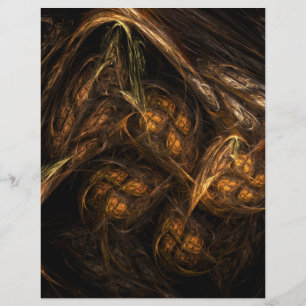 Moeder Aarde Abstracte Kunst Letterhead
