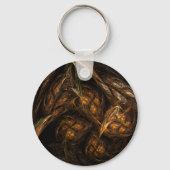 Moeder Aarde Abstracte Kunst Sleutelhanger (Voorkant)