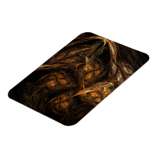 Moeder Aarde Abstracte Kunstpremie Magnet Magneet (Linkerzijde)