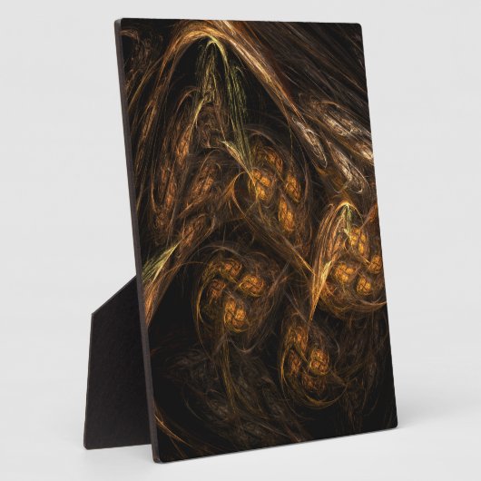 Moeder Aarde Abstracte Kunstschild Fotoplaat (Zijkant)