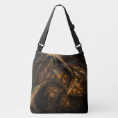 Moeder Aarde Abstracte Kunststof Kruis Crossbody Tas (Voorkant)