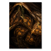 Moeder Aarde Abstracte Kunsttafel Kaart (Voorkant)