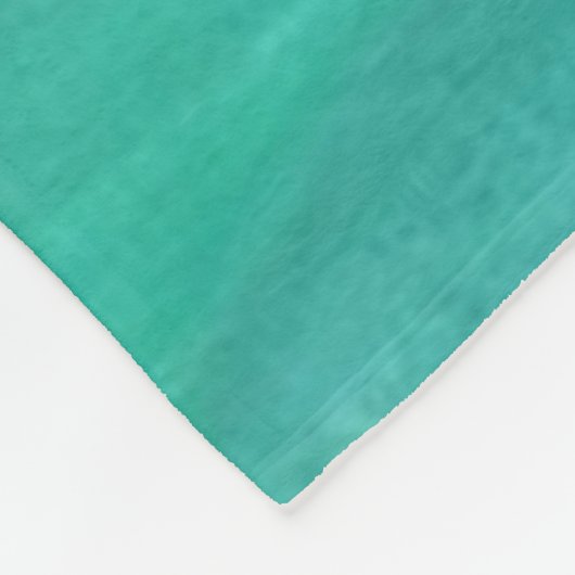 Moeder Aarde Abstracte Waterverf Fleece Deken (Hoek)