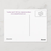 Moeder Aarde Briefkaart (Achterkant)