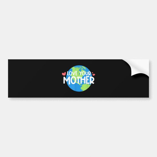 Moeder Aarde Dag Bumpersticker (Voorkant)