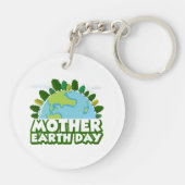 Moeder Aarde Dag Sleutelhanger (Achterkant)