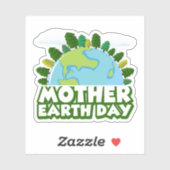 Moeder Aarde Dag Sticker (Vel)