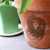 Moeder Aarde de de wereld Tarot Goddess Rubberstempel