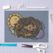 Moeder Aarde de de wereld Tarot Goddess Tissuepapier (Craft)