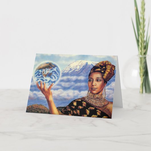 Moeder Aarde door Lisa Iris Kaart (Voorkant)