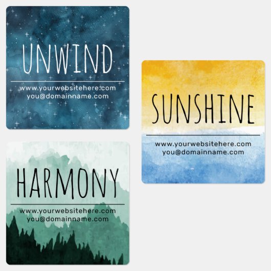 Moeder Aarde Essentiële Olie Roller Flessenetikett Labels (Groep)