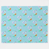 Moeder Aarde Fleece Deken (Voorkant (Horizontaal))