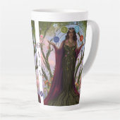Moeder Aarde Goddess GAIA Latte Mok (Rechterhoek)