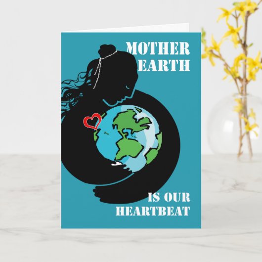 Moeder Aarde is onze hartslag, Aarde Dag, Gaia Kaart (Gele Bloem)