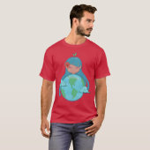 Moeder Aarde jongen T-shirt (Voorkant volledig)