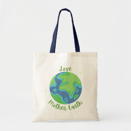 Moeder Aarde Liefde Canvas tas