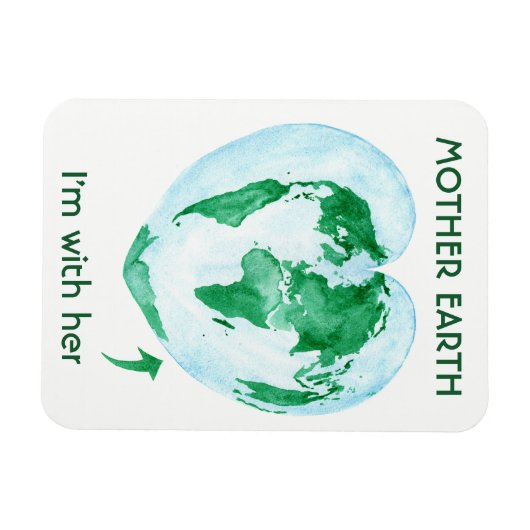 Moeder Aarde Magneet - Ik ben met Haar Wetenschapp (Horizontaal)