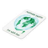 Moeder Aarde Magneet - Ik ben met Haar Wetenschapp (Linkerzijde)