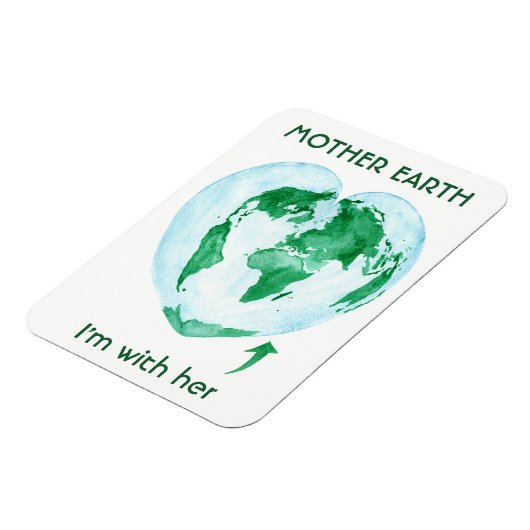 Moeder Aarde Magneet - Ik ben met Haar Wetenschapp (Linkerzijde)