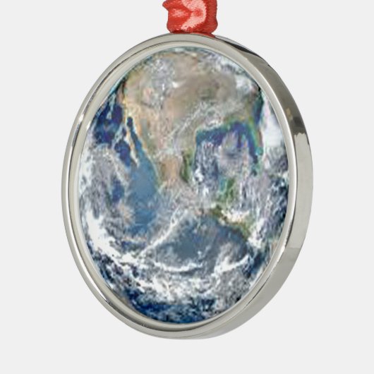 Moeder Aarde Metalen Ornament (Links)