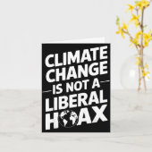 Moeder aarde milieuactivist klimaatverandering aar kaart (Gele Bloem)