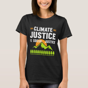 Moeder aarde milieuactivist klimaatverandering aar t-shirt