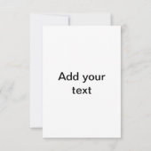 Moeder Aarde mooi ontwerp Bedankkaart (Achterkant)