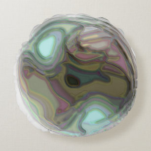 Moeder Aarde Nieuwe Galaxy Round Pillow Rond Kussen