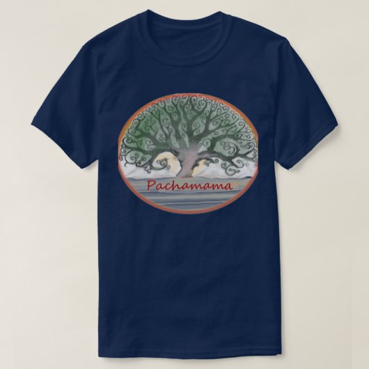 Moeder Aarde Pachamama T-shirt (Design voorkant)