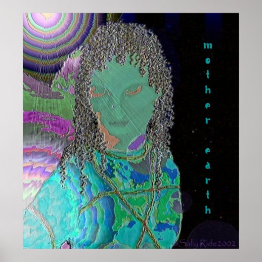 Moeder Aarde Poster (Voorkant)