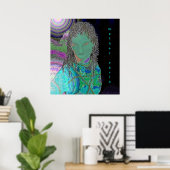 Moeder Aarde Poster (Thuiskantoor)