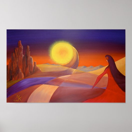 Moeder Aarde Poster (Voorkant)