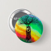 Moeder Aarde Ronde Button 5,7 Cm (Voorkant /achterkant)