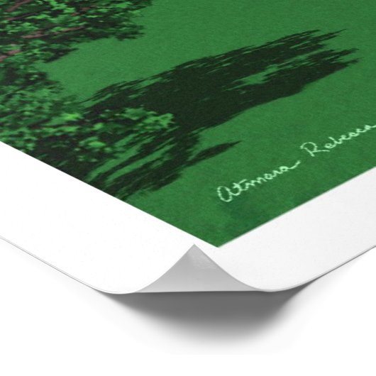 Moeder Aarde/Vader Sky Poster (Hoek)