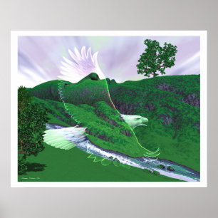 Moeder Aarde/Vader Sky Poster