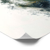 Moeder Aarde: Vrouw als Natuur - Half gezicht Post Poster (Hoek)