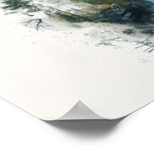 Moeder Aarde: Vrouw als Natuur - Half gezicht Post Poster (Hoek)