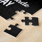 Moeder achter elke gekke dochter is moeder legpuzzel (Zijkant)