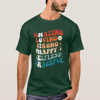 MOEDER Acroniem Betekenis Sweet Mother Quotes T-shirt