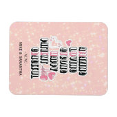 Moeder Acroniem | Floral | Moederdag Cadeau Magneet (Horizontaal)