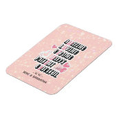 Moeder Acroniem | Floral | Moederdag Cadeau Magneet (Linkerzijde)