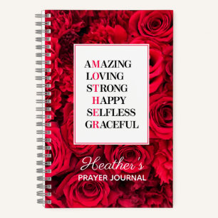 Moeder Acronym Red Roses Prayer Journal Notitieboek