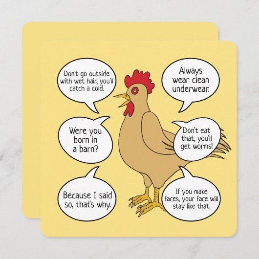 Moeder-adviezen - Aangepaste Moederdag (Voorkant / Achterkant)