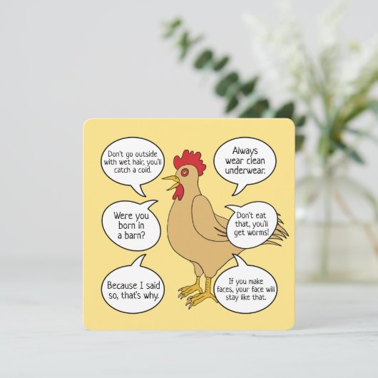 Moeder-adviezen - Aangepaste Moederdag (Staand voorkant)