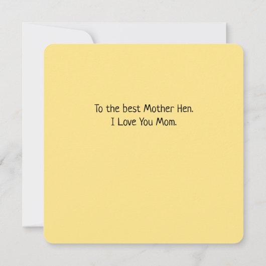 Moeder-adviezen - Aangepaste Moederdag (Achterkant)