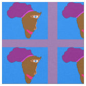 Moeder Afrika Fabric Stof (Close Up)