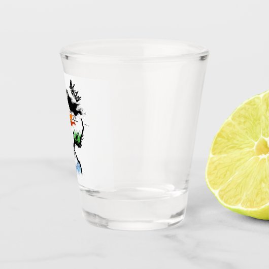 Moeder-Afrika Shot Glas (Rechts)