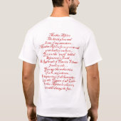 Moeder-Afrika T-shirt (Achterkant)