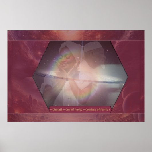 Moeder Afrika vieren Poster (Voorkant)