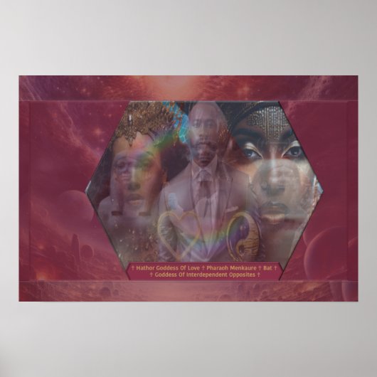 Moeder Afrika vieren Poster (Voorkant)